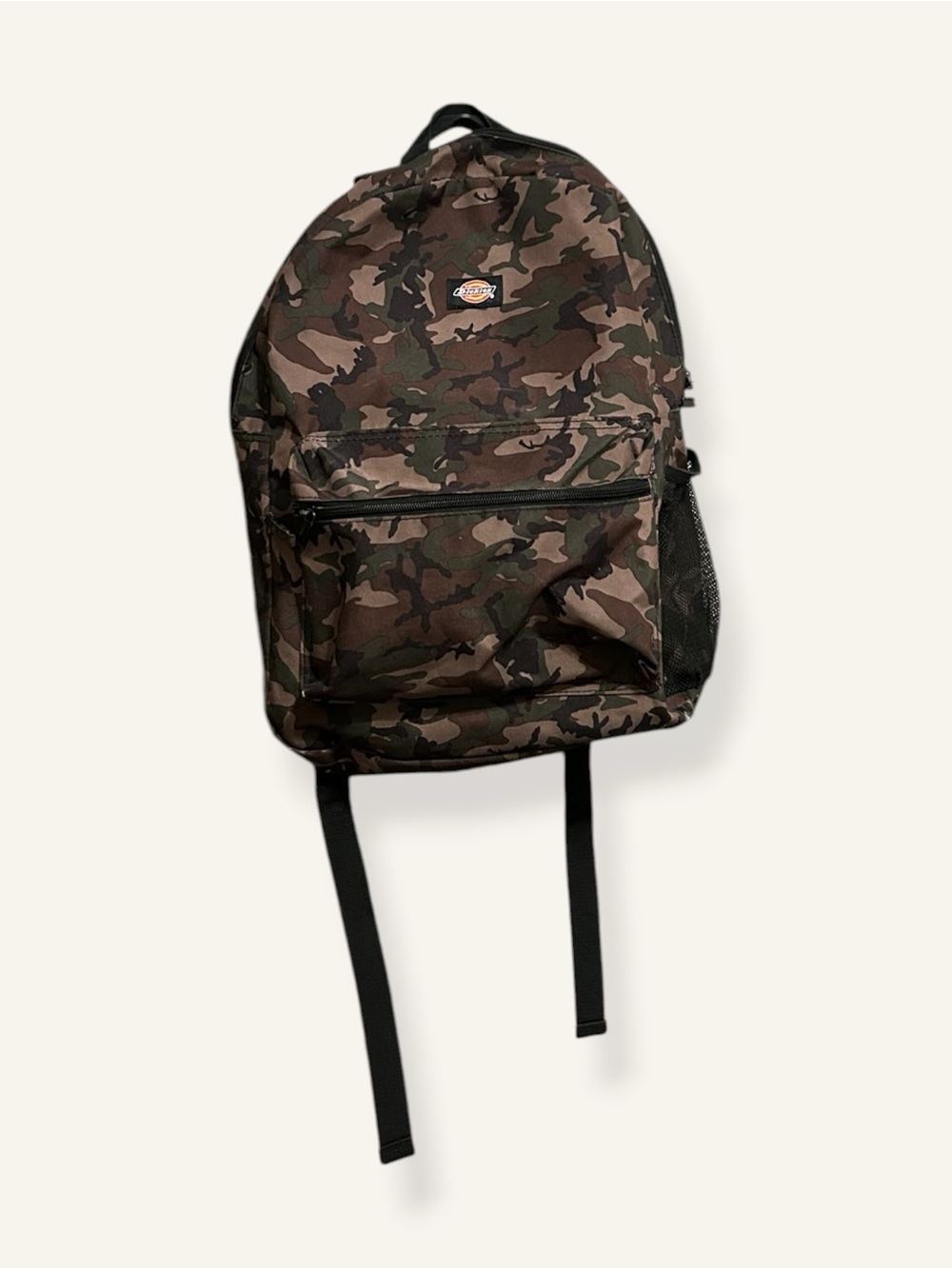 Dickies Student Camo Backpack in a brown camouflage colorway